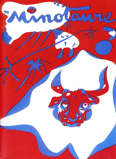 Cover of Surrealist Journal Minotaure Joan Miro